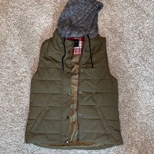 Olive Green Vest